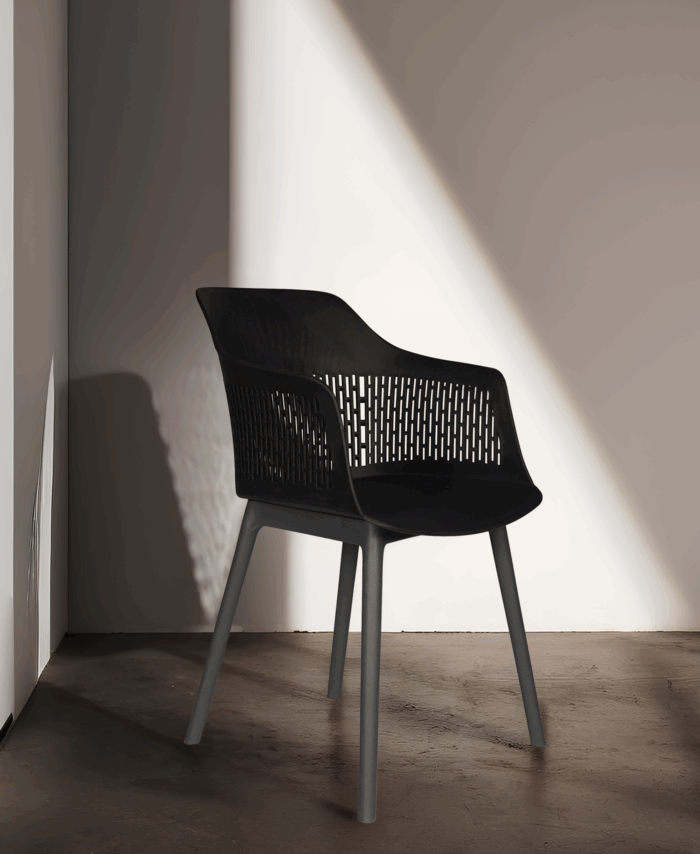 Austria Chair With Grey Legs